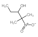 3-Pentanol,2-methyl-2-nitro- Structure