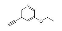 3-Pyridinecarbonitrile,5-ethoxy-(9CI) structure