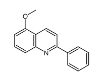 5-Methoxy-2-phenylquinoline Structure