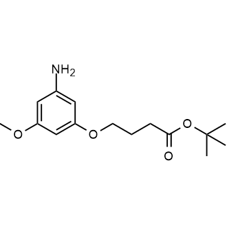 1,1-Dimethylethyl 4-(3-amino-5-methoxyphenoxy)butanoate Structure