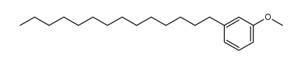3-methoxy-1-tetradecylbenzene结构式