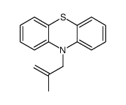 10-(2-methylprop-2-enyl)phenothiazine Structure