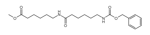 methyl 13-benzyloxycarbonylamino-8-oxo-7-azatridecanoate结构式