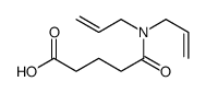 5-[bis(prop-2-enyl)amino]-5-oxopentanoic acid Structure