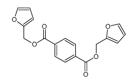 bis(furan-2-ylmethyl) benzene-1,4-dicarboxylate Structure