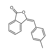 3-[(4-methylphenyl)methylidene]-2-benzofuran-1-one Structure