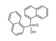 bis(naphthalen-1-yl)phosphinic acid结构式