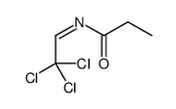 N-(2,2,2-trichloroethylidene)propanamide Structure