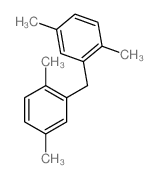 Benzene,2-[(2,5-dimethylphenyl)methyl]-1,4-dimethyl- Structure