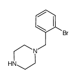 1-(2-BROMOBENZYL)PIPERAZINE Structure
