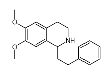 6,7-dimethoxy-1-(2-phenylethyl)-1,2,3,4-tetrahydroisoquinoline Structure