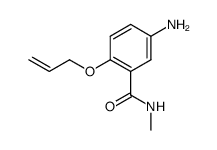 2-(Allyloxy)-5-amino-N-methylbenzamide structure