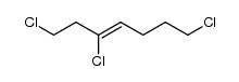 1,3,7-trichloro-hept-3-ene Structure