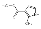 methyl 2-methyl-1H-pyrrole-3-carboxylate Structure