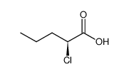 S-2-氯戊酸结构式