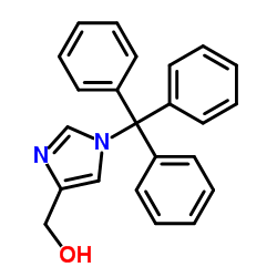 1-Trityl-imidozole-4-methanol Structure