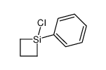 1-chloro-1-phenylsiletane结构式