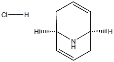 (1R,5R)-9-azabicyclo[3.3.1]nona-2,6-diene hydrochloride Structure