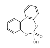 2,2'-biphenyldiol, cyclic phosphate结构式