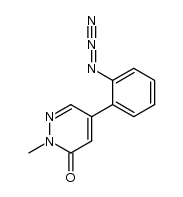 5-(2-azidophenyl)-2-methylpyridazin-3(2H)-one结构式