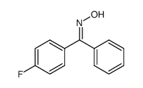 (4-fluorophenyl)phenylmethanone oxime结构式