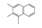 1-IODO-2,3-DIMETHYLNAPHTHALENE Structure