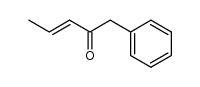 1-phenylpent-3-en-2-one Structure