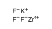 Potassium zirconium fluoride结构式