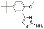 4-(5-TERT-BUTYL-2-METHOXY-PHENYL)-THIAZOL-2-YLAMINE Structure