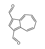 azulene-1,3-dicarbaldehyde Structure