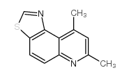 Thiazolo[4,5-f]quinoline, 7,9-dimethyl- (9CI) Structure