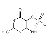 4-Amino-6-oxo-2-methyl-5-pyrimidyl hydrogen sulfate picture