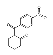 2-(4'-nitro)benzoylcyclohexanone结构式