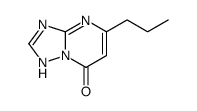 5-propyl-1H-[1,2,4]triazolo[1,5-a]pyrimidin-7-one结构式