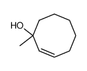 1-methyl-2-cyclooctenol Structure