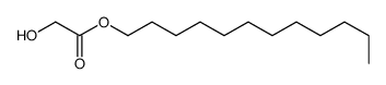 dodecyl 2-hydroxyacetate Structure