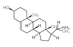 Pregn-5-en-3-ol,20-amino-,(3â,20S)- Structure