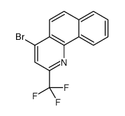 4-Bromo-2-trifluoromethylbenzo[h]quinoline结构式