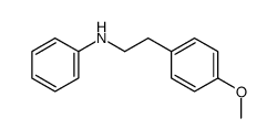 N-(2-(4-Methoxyphenyl)ethyl)aniline Structure