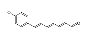 7-(4-methoxyphenyl)hepta-2,4,6-trienal Structure