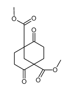 dimethyl 2,6-dioxobicyclo[3.3.1]nonane-1,5-dicarboxylate结构式