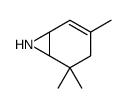 3,5,5-trimethyl-7-azabicyclo[4.1.0]hept-2-ene结构式