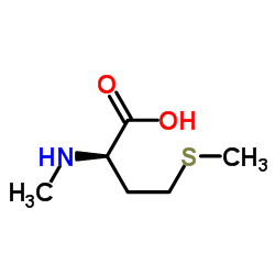 D-Methionine, N-methyl- (9CI)结构式