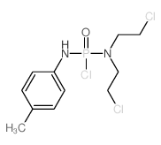 Phosphorodiamidicchloride, N,N-bis(2-chloroethyl)-N'-(4-methylphenyl)- (9CI) Structure