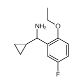 Benzenemethanamine, alpha-cyclopropyl-2-ethoxy-5-fluoro- (9CI) picture