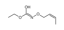 ethyl N-but-2-enoxycarbamate Structure