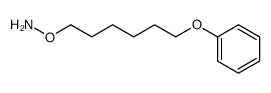 O-(6-phenoxy-hexyl)-hydroxylamine结构式