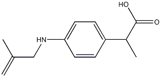 l-Alminoprofen结构式