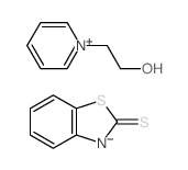 Pyridinium, 1-(2-hydroxyethyl)-, 2-benzothiazolyl sulfide picture