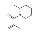 2-methyl-1-(2-methylpiperidin-1-yl)prop-2-en-1-one结构式